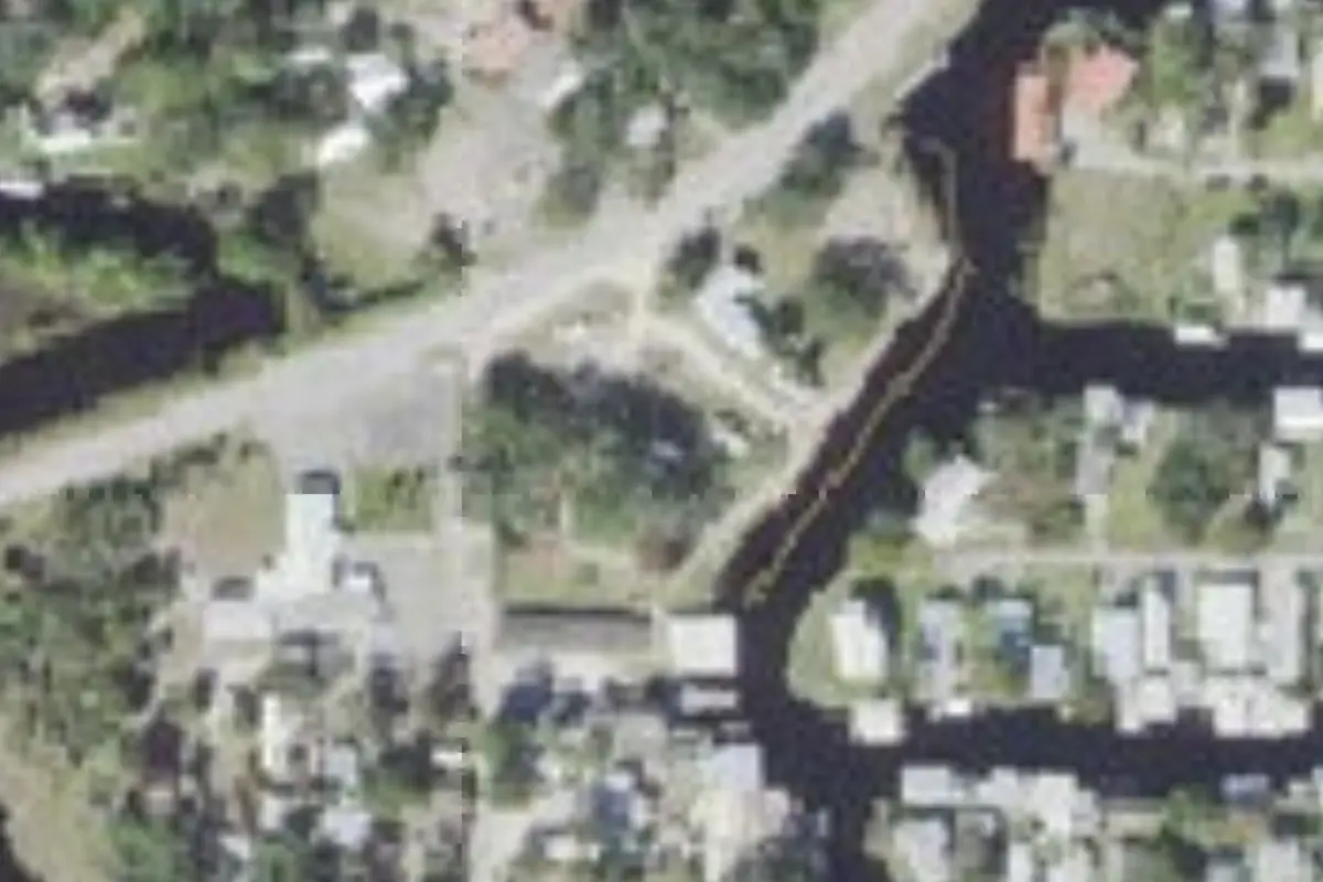 Aerial view of Anderson's Landing