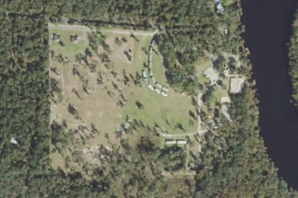 Aerial view of Camp Anderson