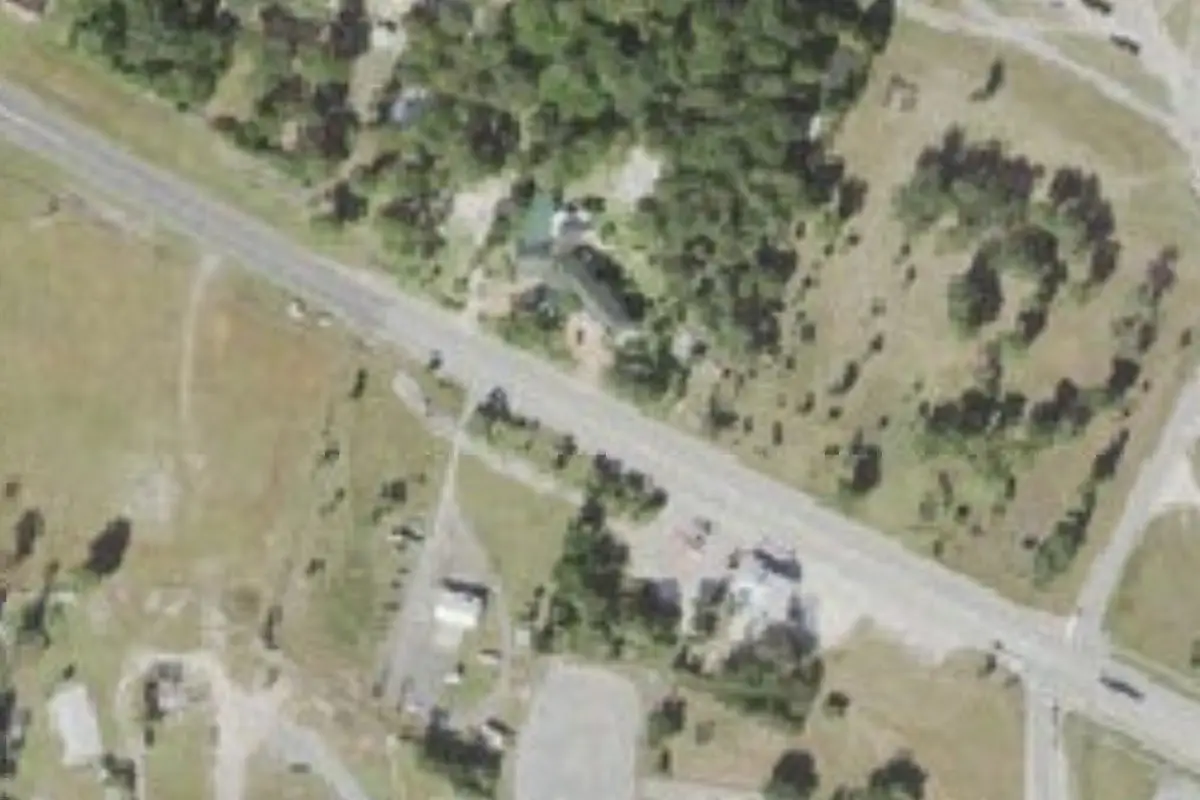 Aerial view of Putnam Lodge RV Park