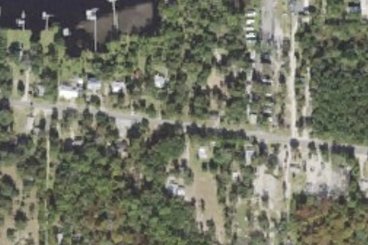 Aerial view of Steinhatchee River Club