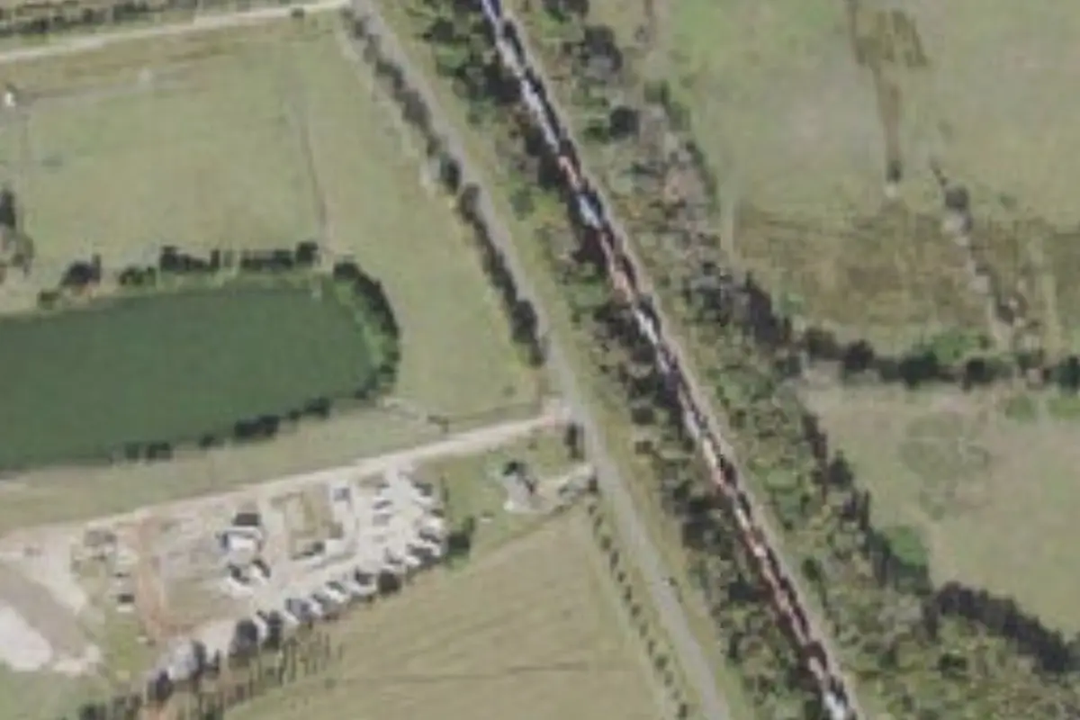 Aerial view of CrossLake RV Park (Crosslake RV Campground)