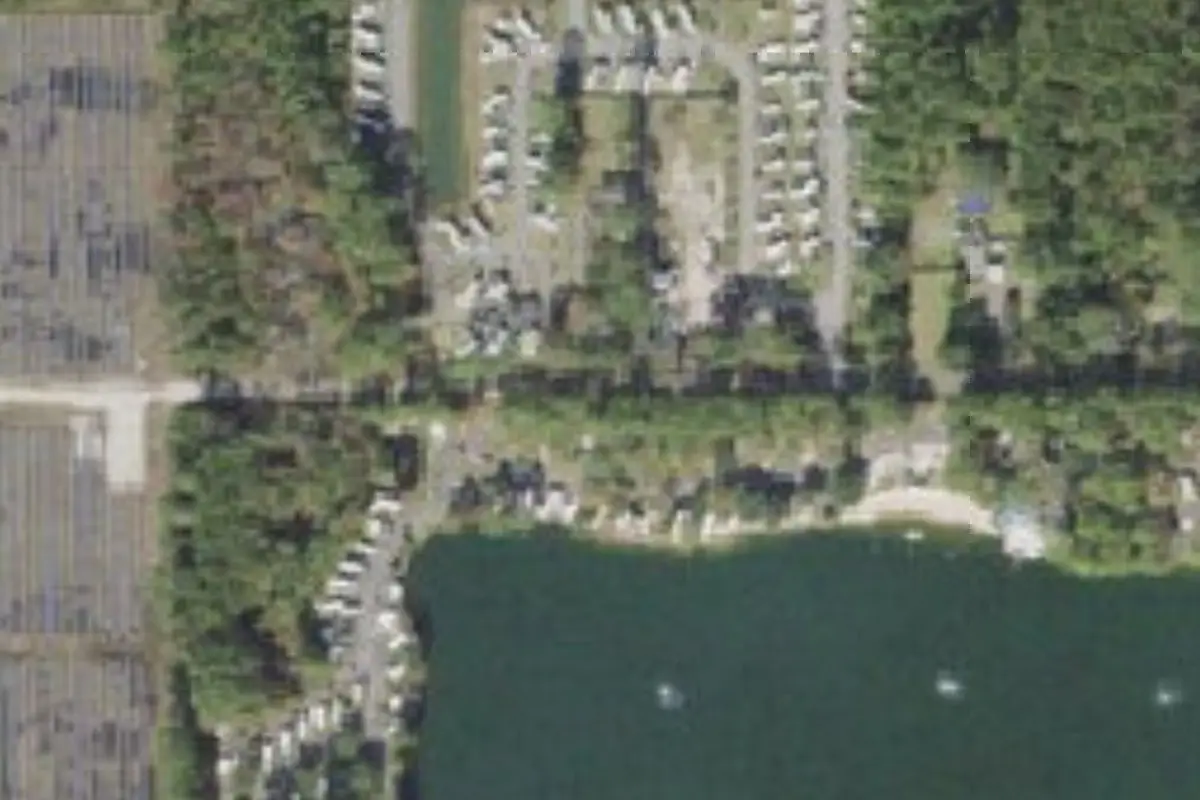 Aerial view of Flamingo Lake RV Community (formerly Flamingo Lake RV Resort)