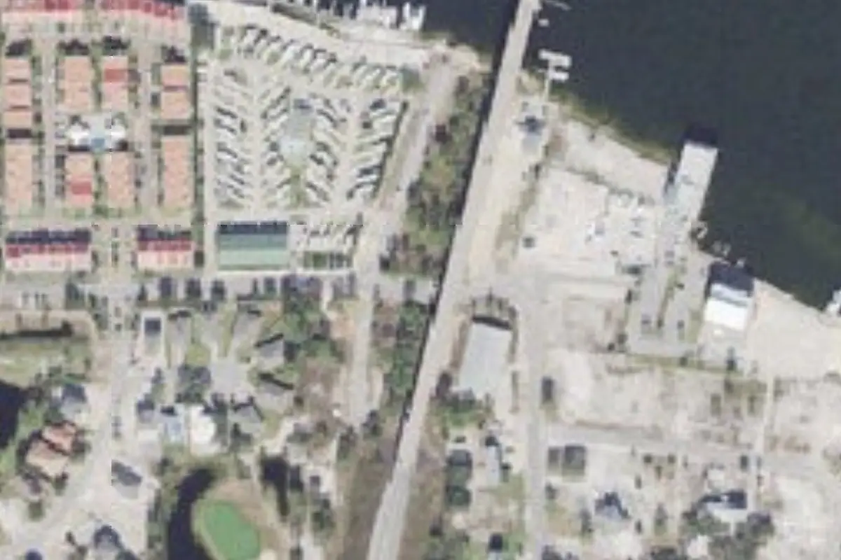 Aerial view of Perdido Key RV Resort & Marina