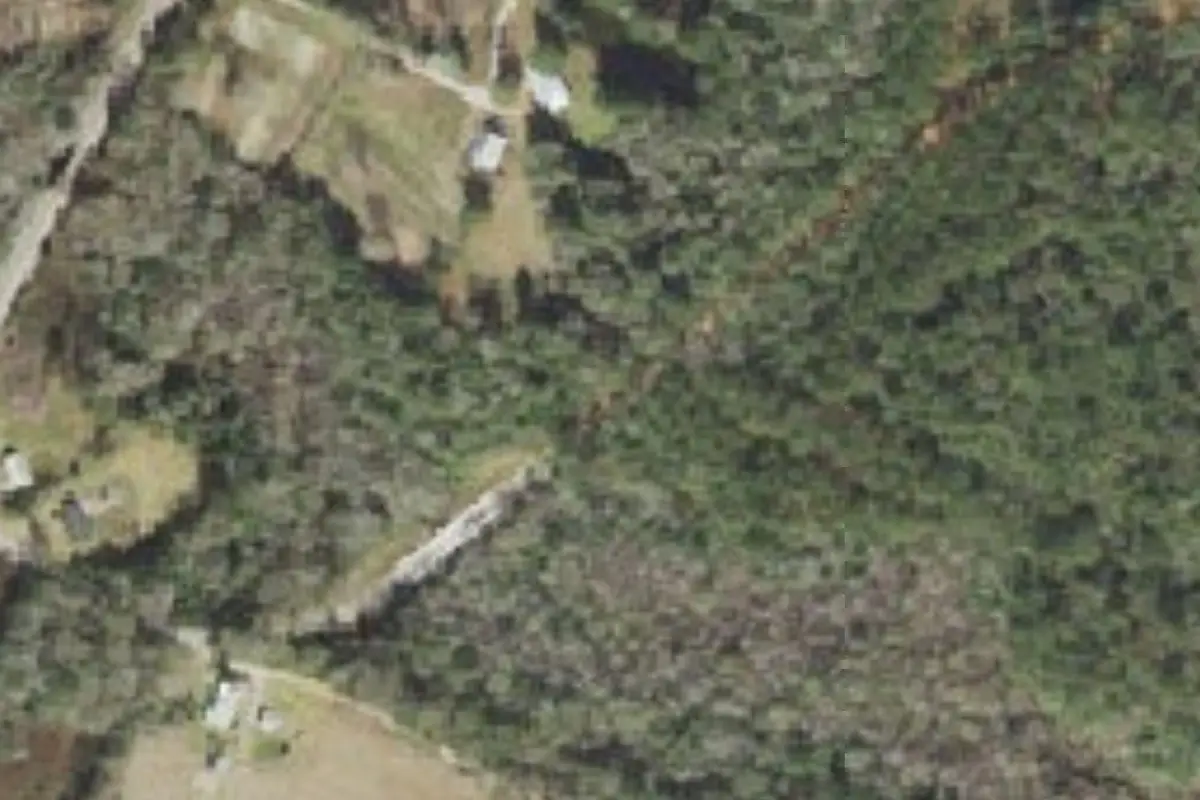 Aerial view of Bluff Springs RV Park