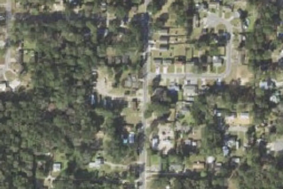 Aerial view of Guidy Lane Mobile Home and RV Park