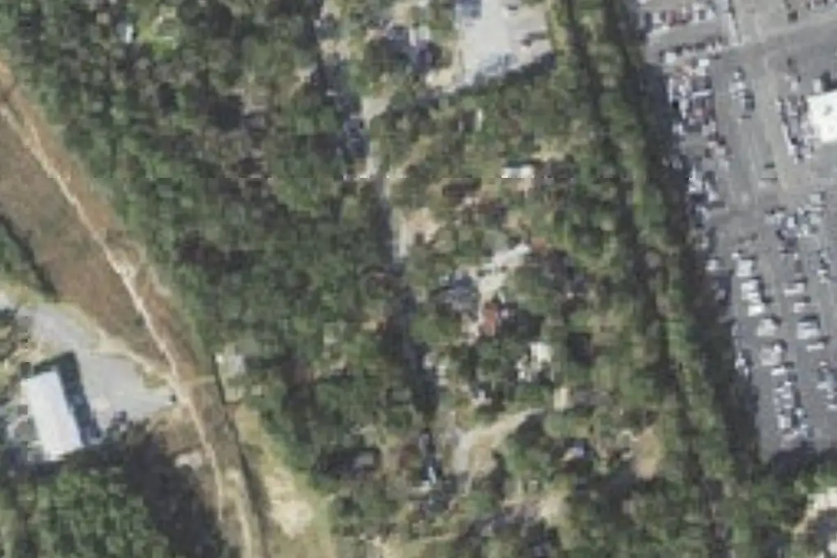 Aerial view of Live Oak Estates