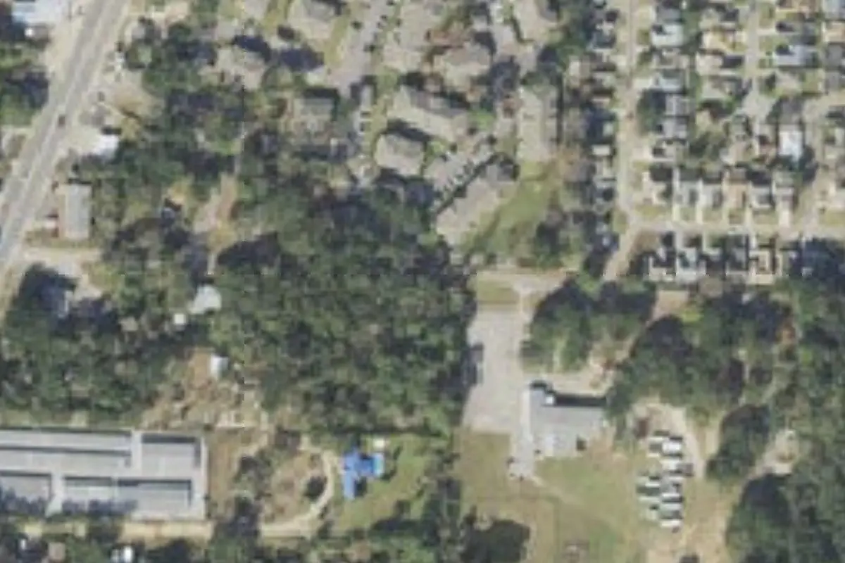 Aerial view of Moose Lodge R.V.