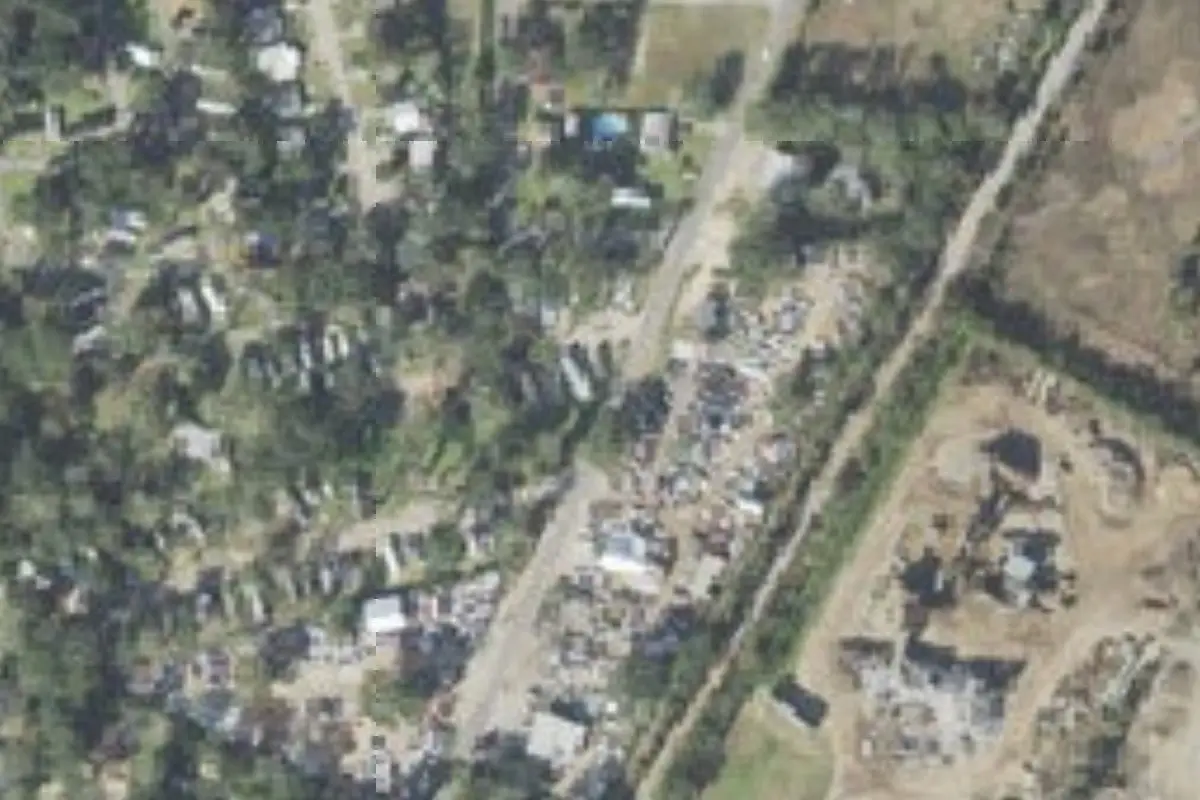 Aerial view of Oak Grove