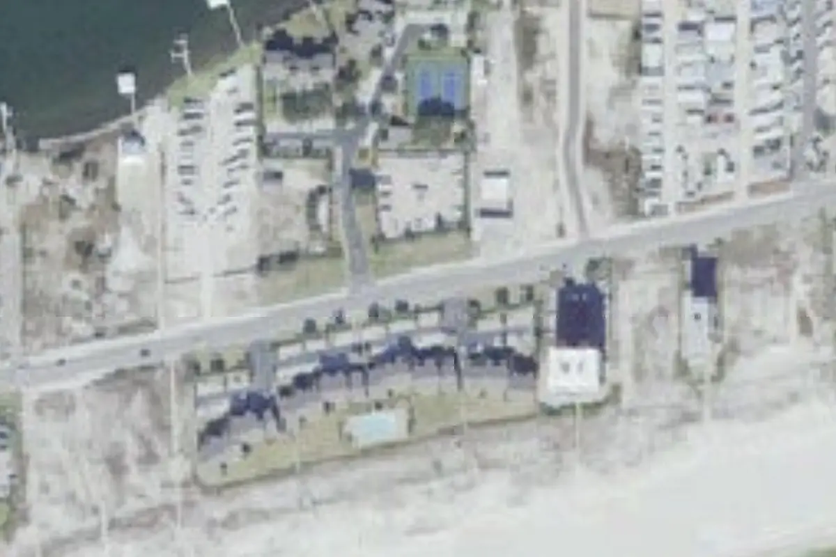 Aerial view of Old River RV Park