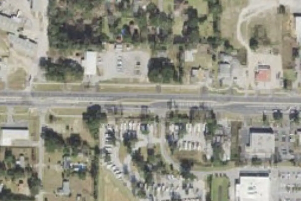 Aerial view of Tall Oaks RV Park