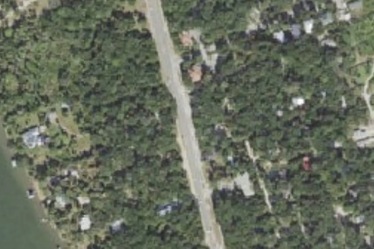 Aerial view of Hammock Palms RV Campground