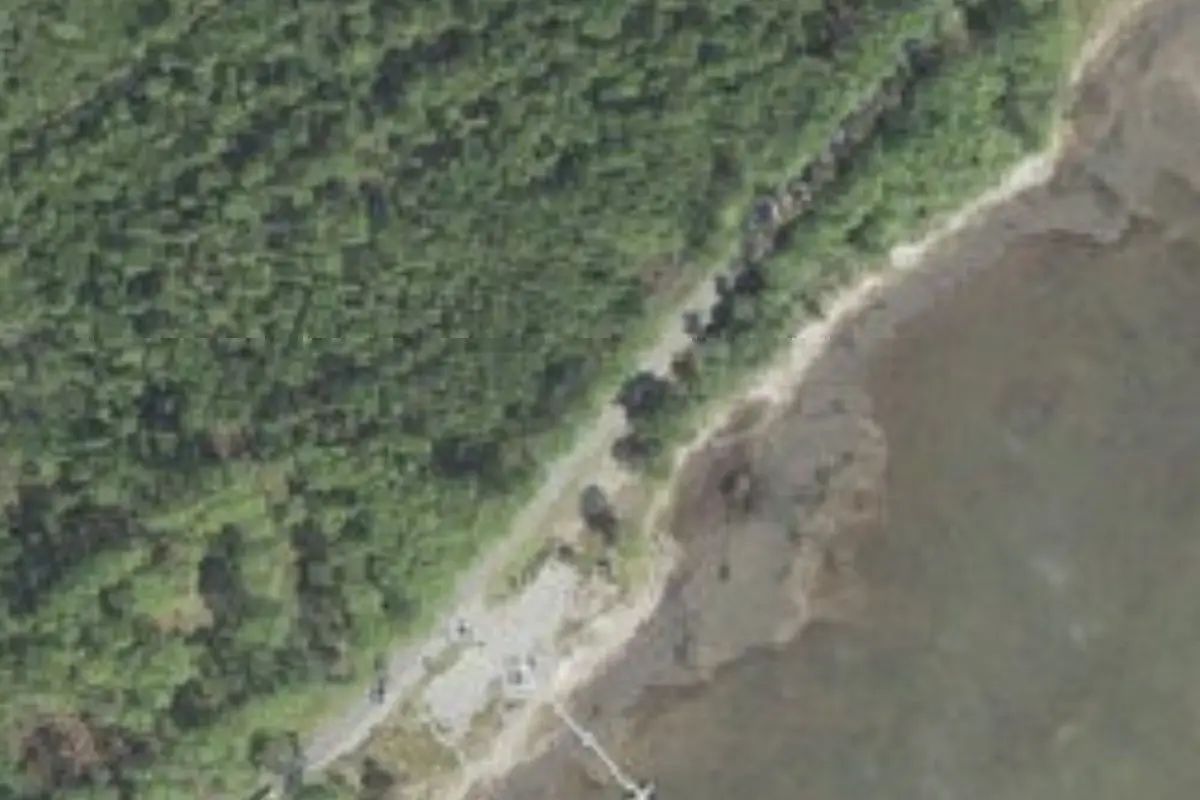 Aerial view of Coastal Castle RV Lot Rentals