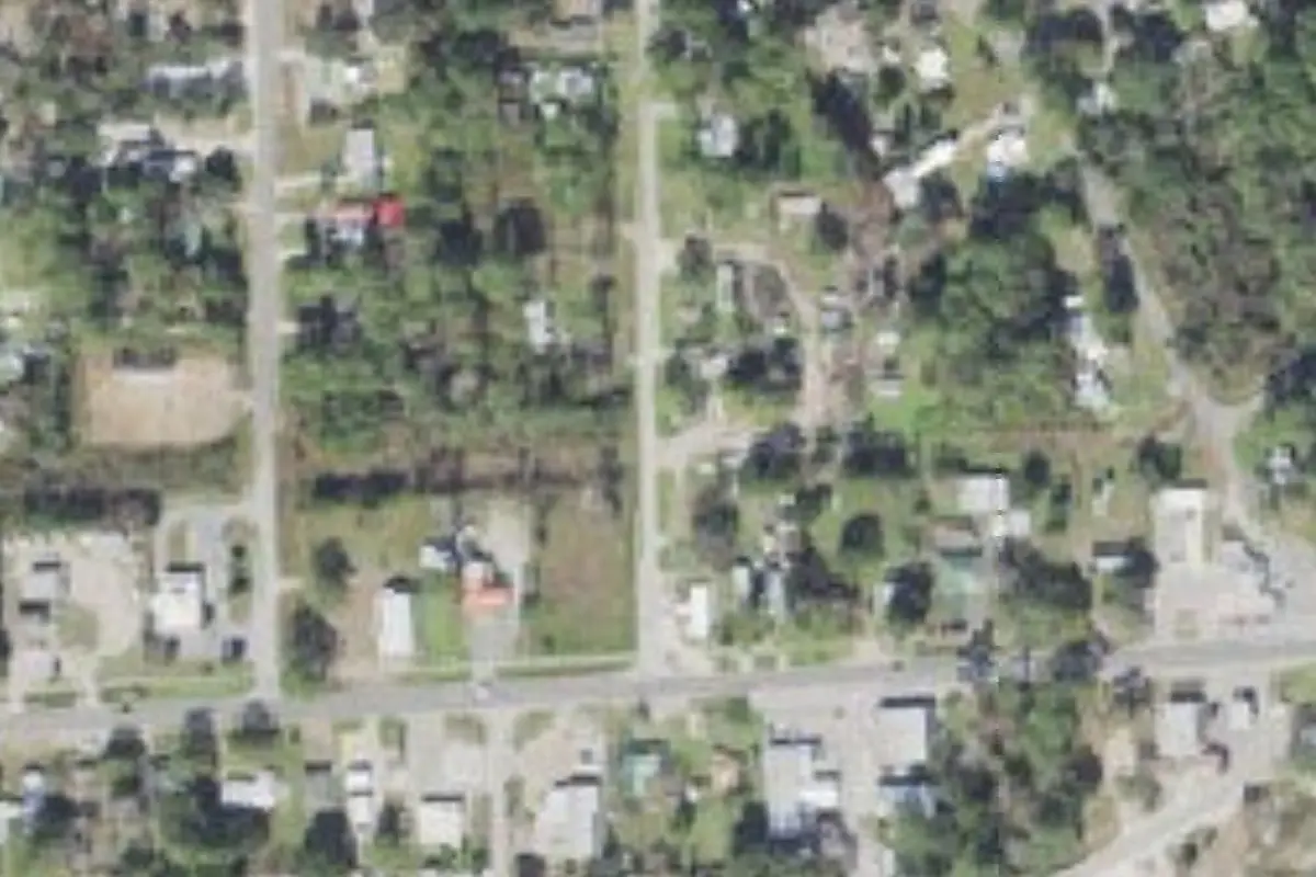 Aerial view of Millender's MH Park