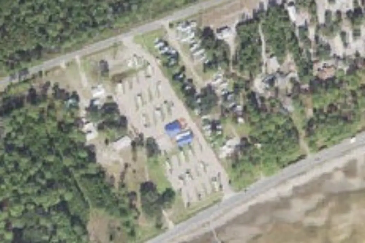 Aerial view of Seaside RV Park