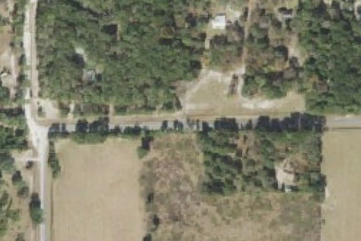 Aerial view of Getaway Gilchrist Springs RV Park