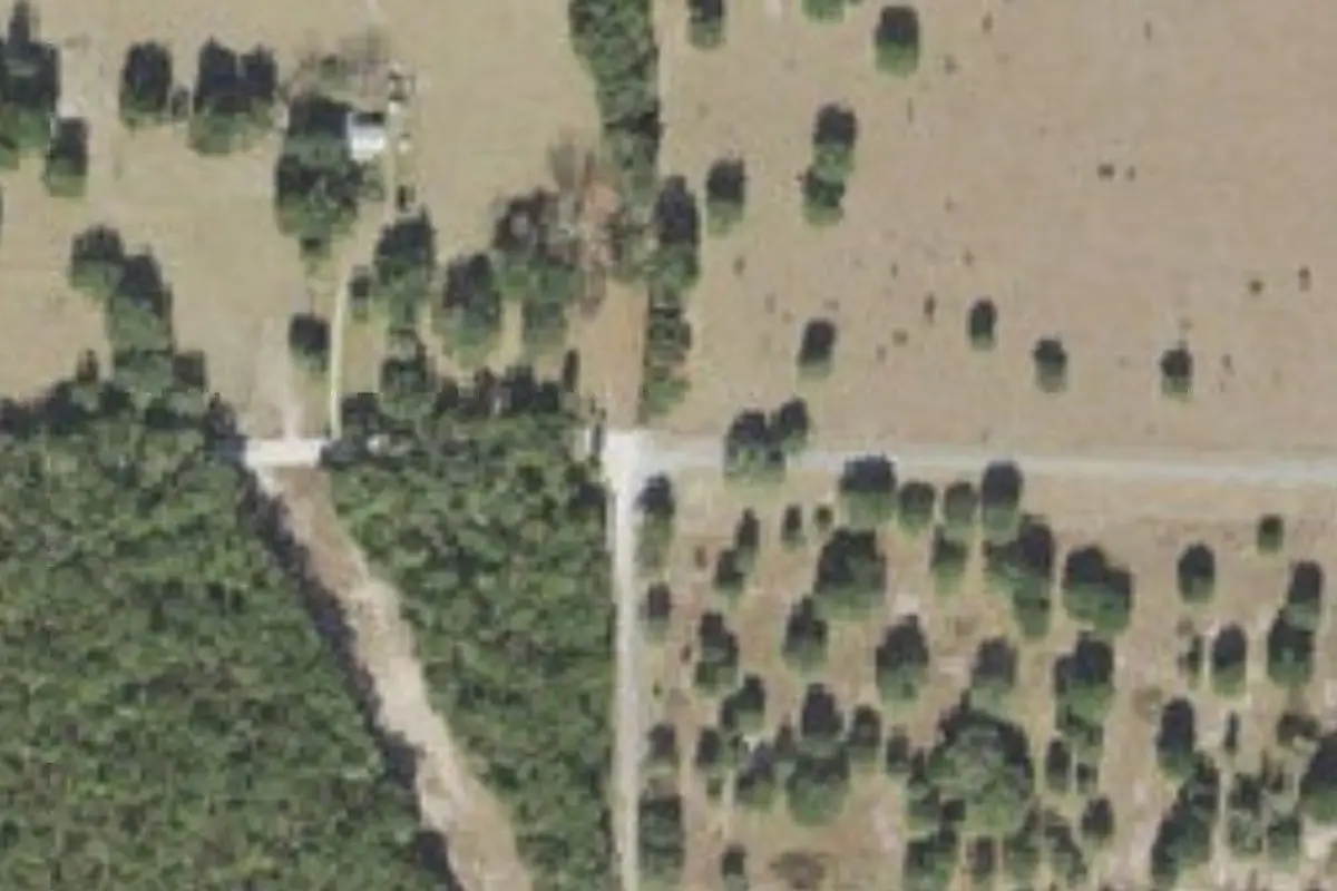Aerial view of Ginnie Springs Outdoors