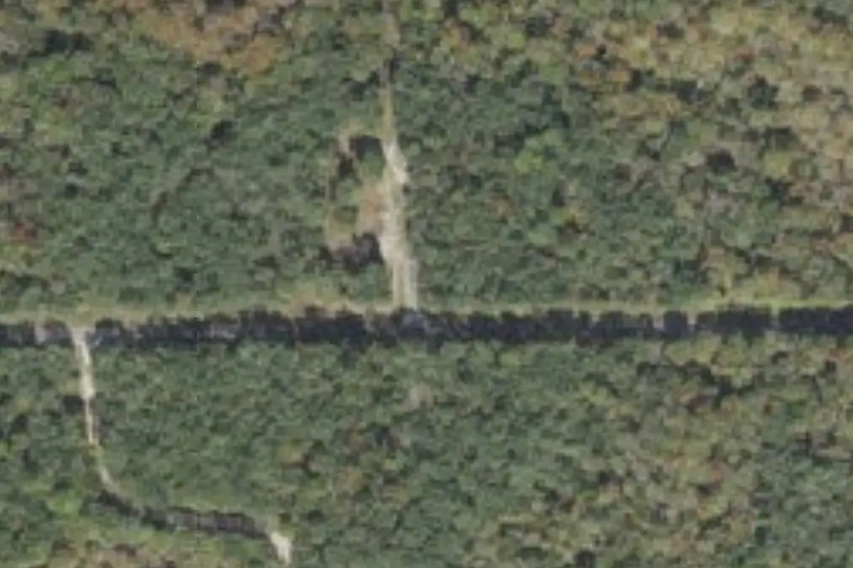 Aerial view of Hart Springs Park & Campground