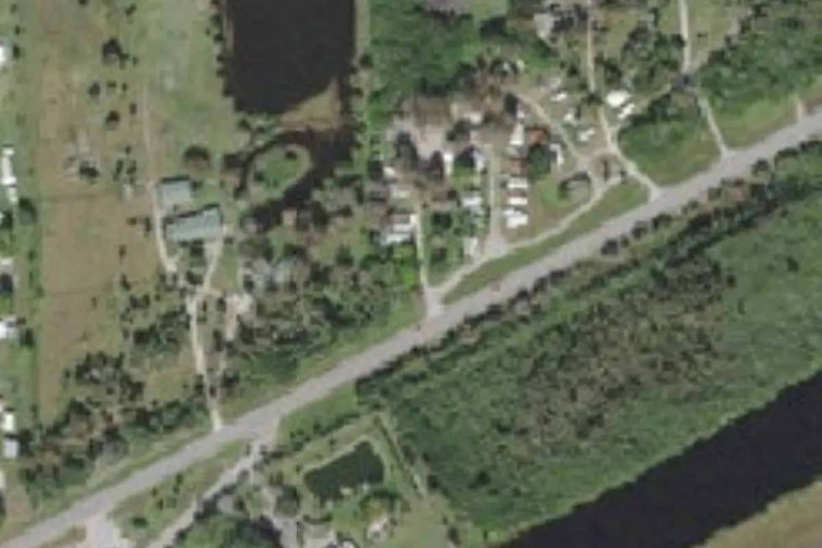 Aerial view of Bismallah RV Park