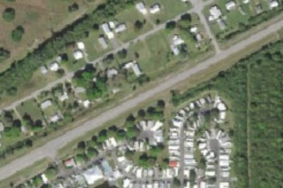 Aerial view of North Lake RV Community