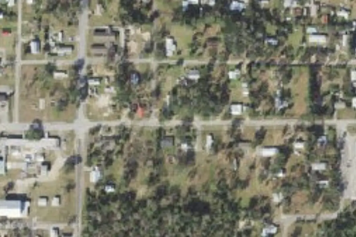 Aerial view of Old Oaks RV Park