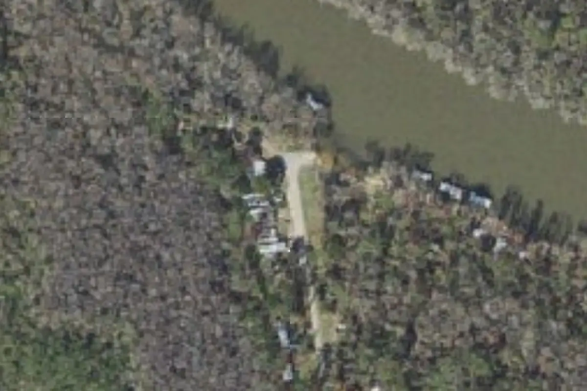 Aerial view of Riverfront Adventures