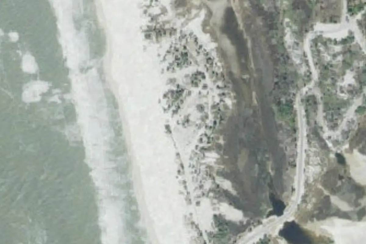 Aerial view of T.H. Stone Memorial St. Joseph Peninsula State Park
