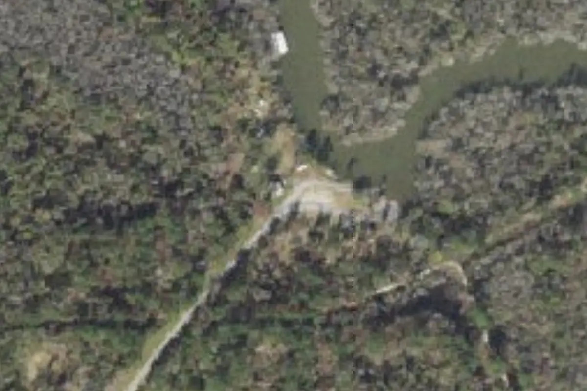 Aerial view of Willis Landing RV Park