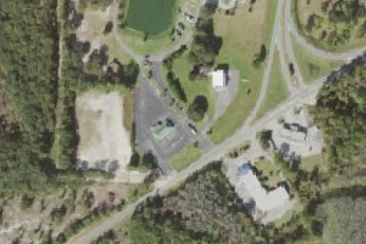 Aerial view of Palms & Pines Campground & RV Park