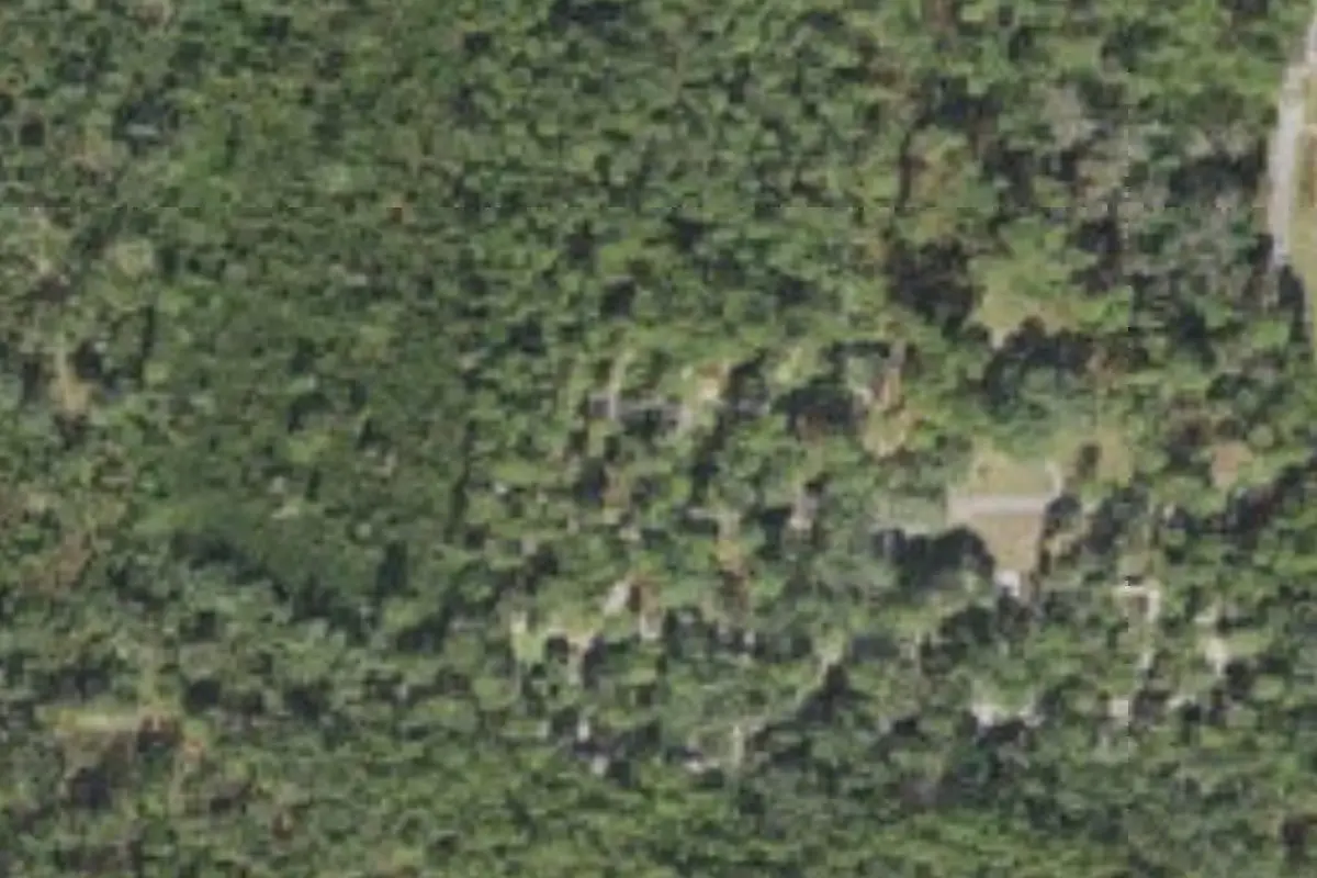 Aerial view of Stephen Foster Folk Culture Center State Park
