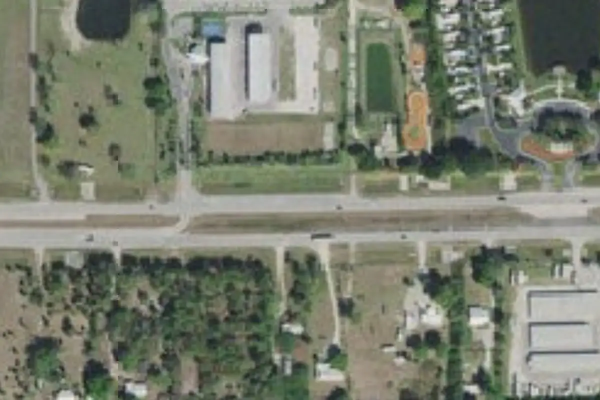 Aerial view of RiverLandings Motorcoach Resort
