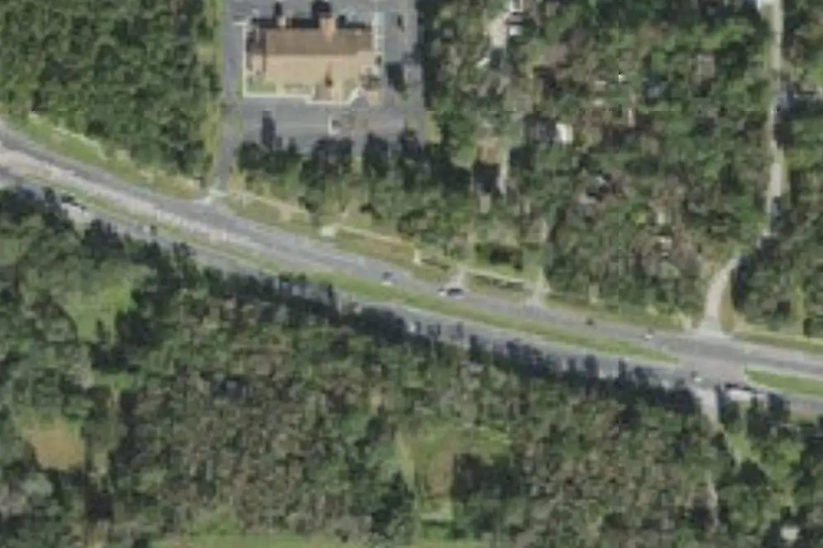 Aerial view of River Oaks MH & RV Resort