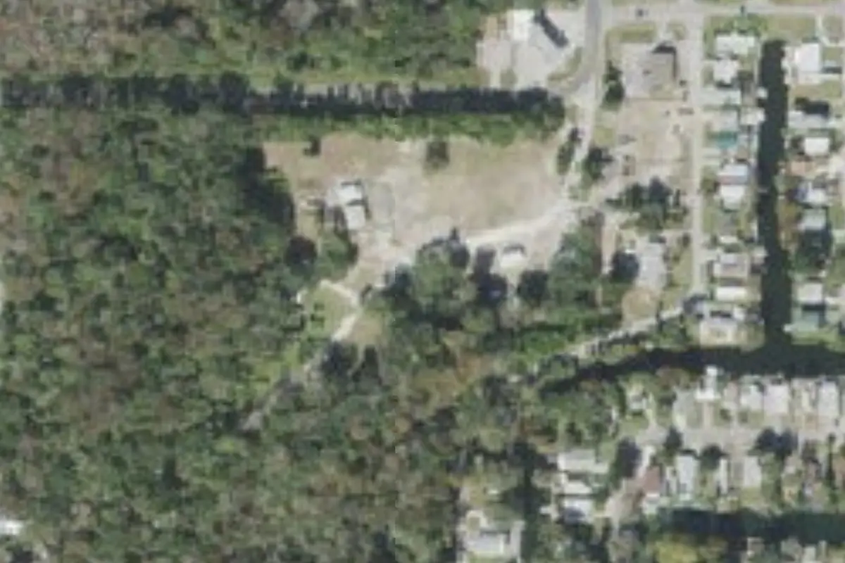 Aerial view of Weeki Wachee Christian Camp (WWCC)