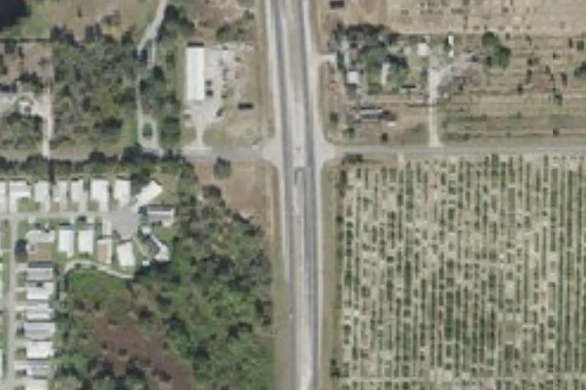 Aerial view of Buttonwood Bay
