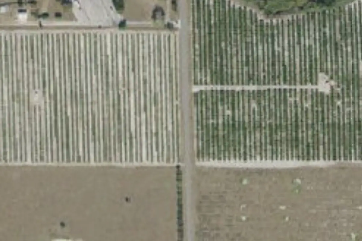 Aerial view of 4-H Camp Cloverleaf