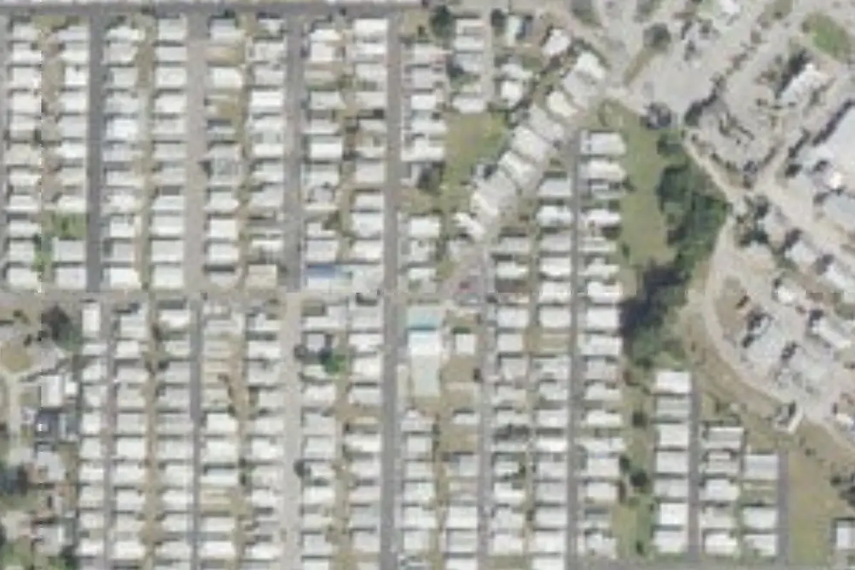 Aerial view of Francis I Mobile Estates