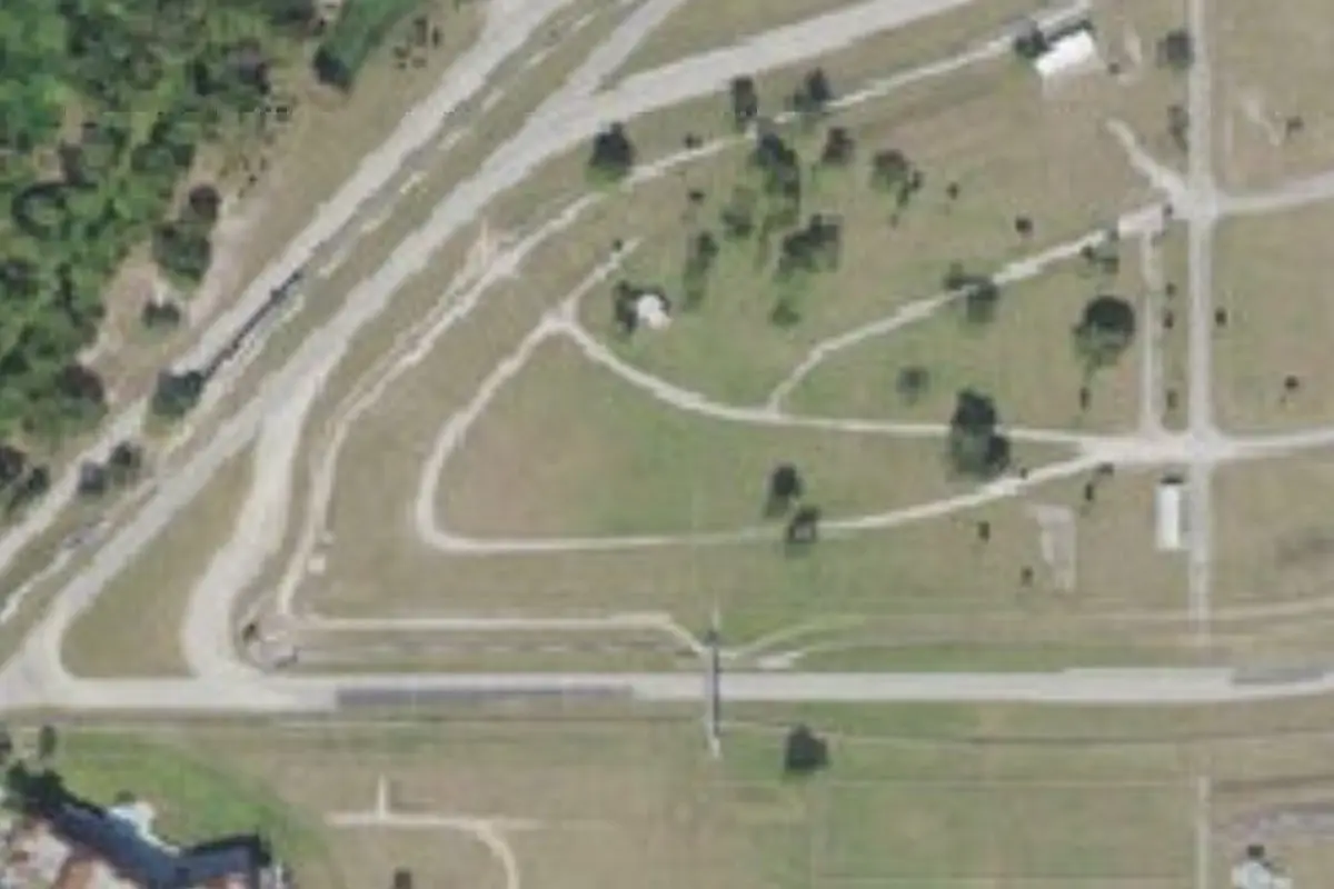 Aerial view of Green Park (Sebring International Raceway)