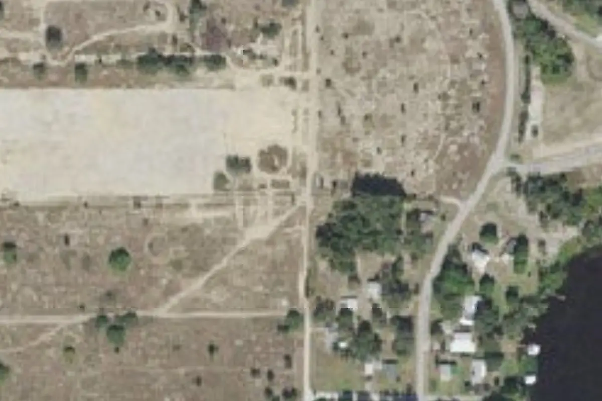 Aerial view of Highland Oaks RV Resort