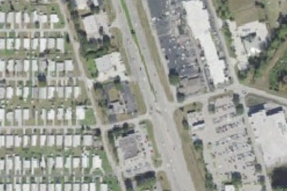 Aerial view of Leisure Acres