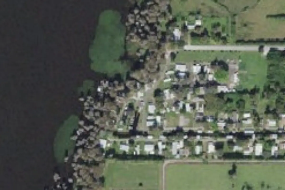 Aerial view of Mossy Cove Fishing Camp