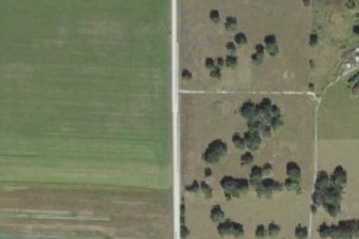 Aerial view of Oak Acres RV Park