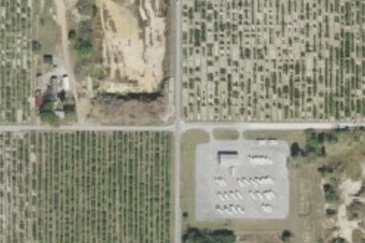 Aerial view of Orange Blossom Fellowship Community