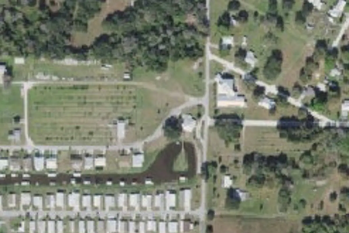 Aerial view of The Palms Estates of Highlands County