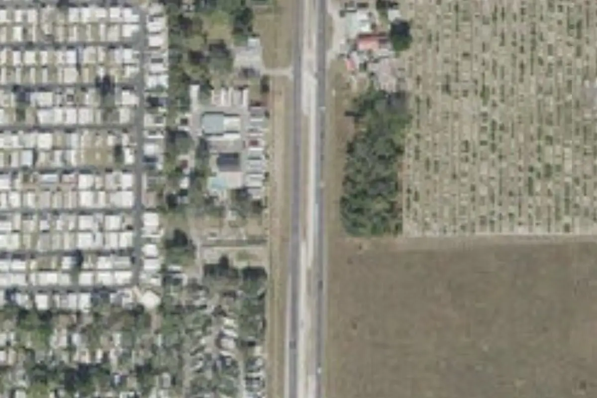 Aerial view of Sun Retreats Lake Josephine