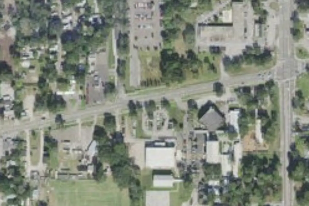 Aerial view of Bethesda RV Park