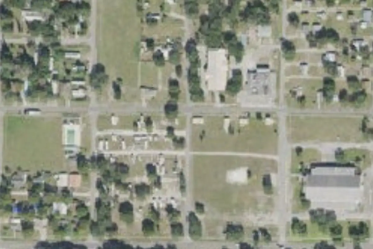 Aerial view of Church of God Campground RV