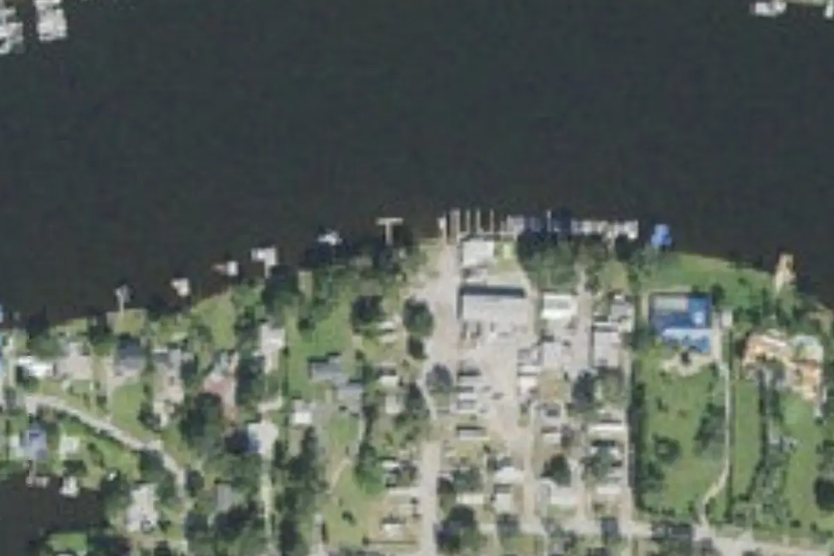 Aerial view of Gorsuch Park
