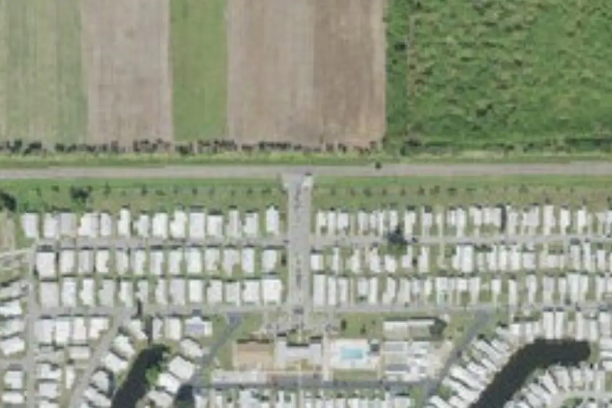 Aerial view of Hawaiian Isles RV Resort