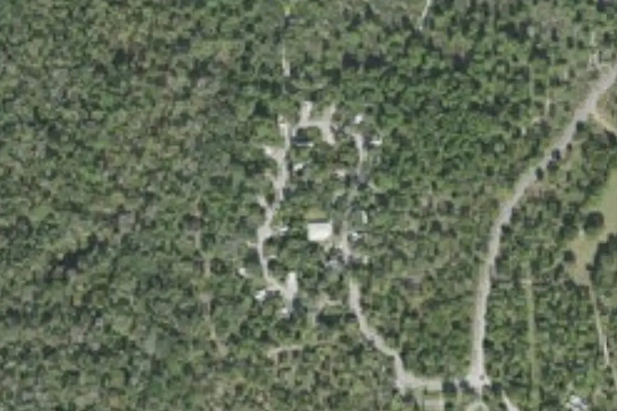 Aerial view of Little Manatee River State Park