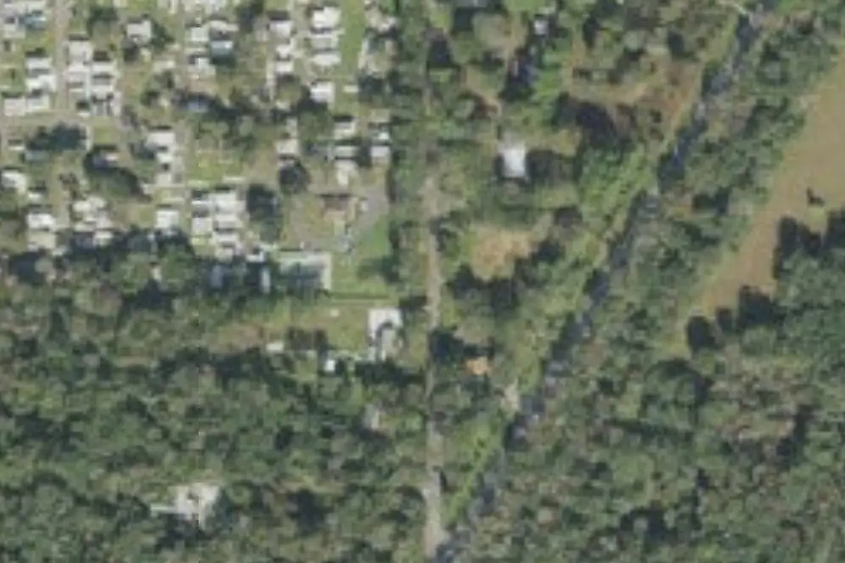 Aerial view of River Palm RV Resort