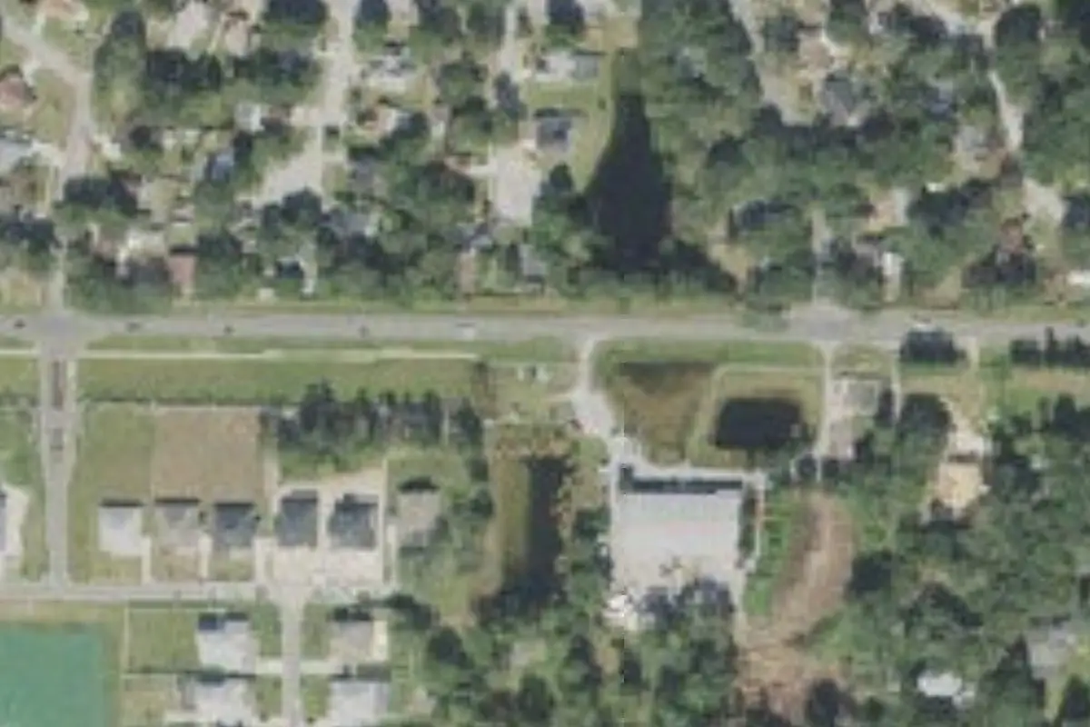 Aerial view of Shaggyville RV